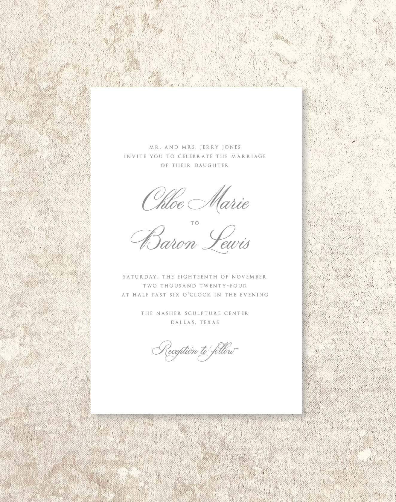 The Chloe Invitation