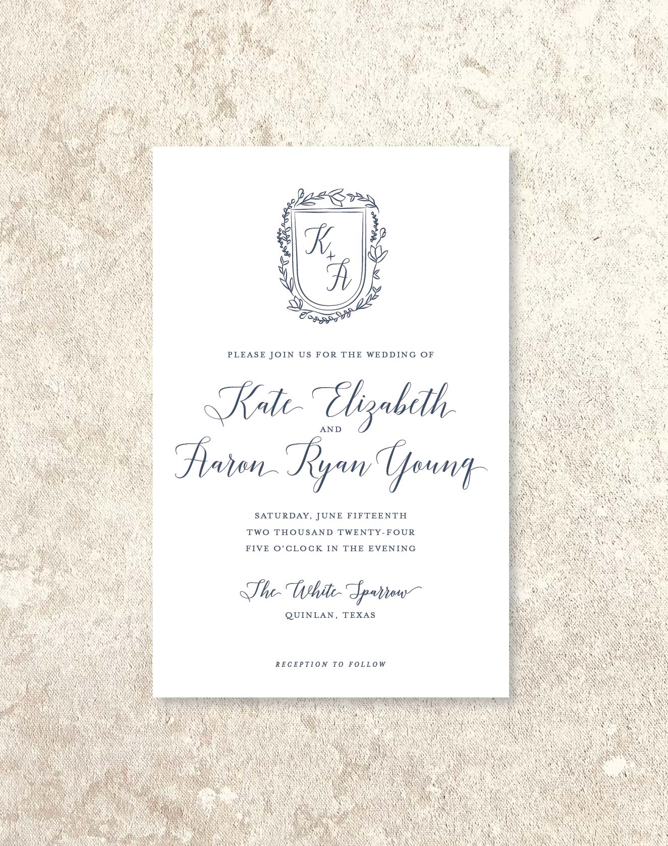 The Kate Invitation